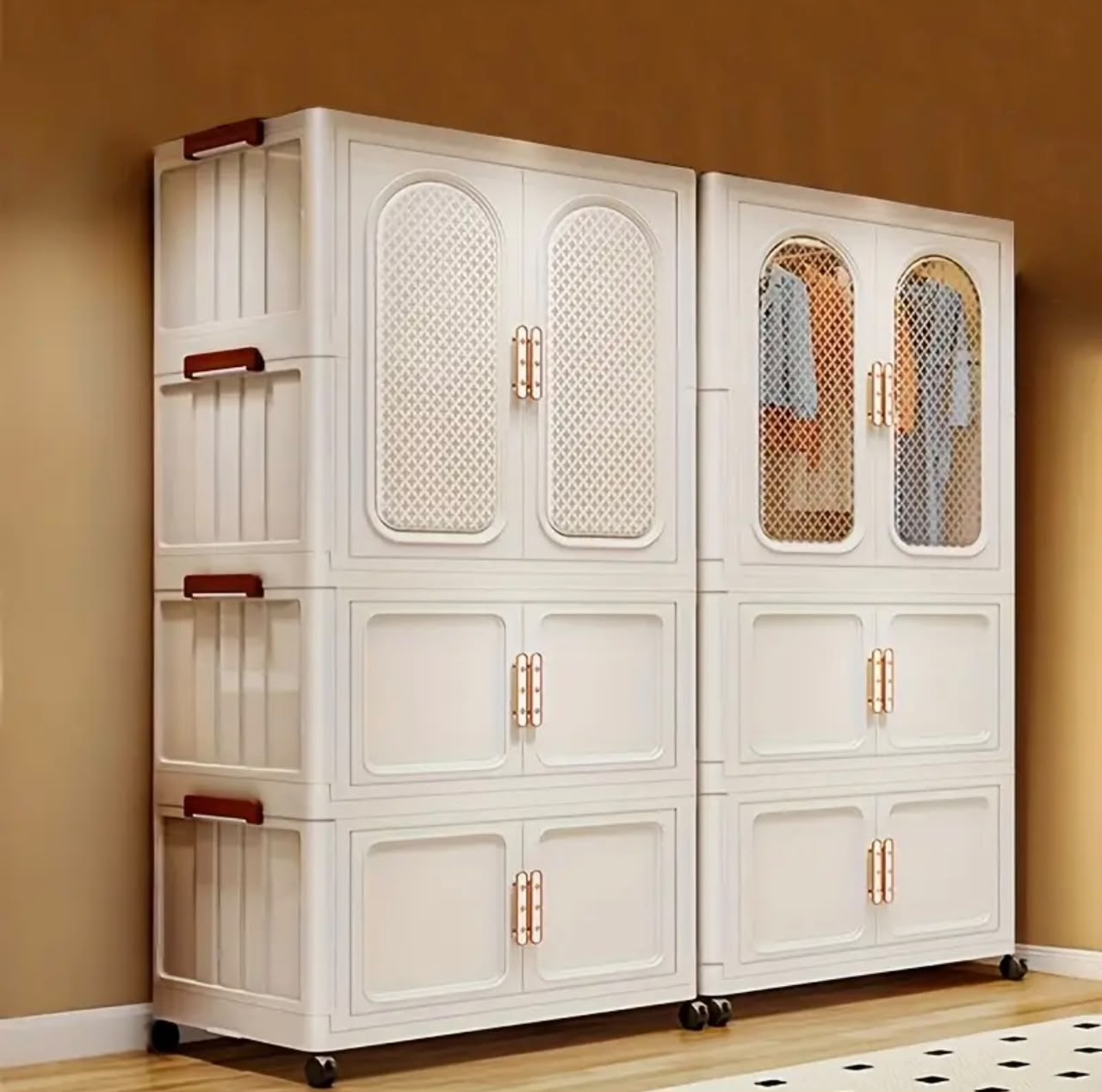 Modular Double Storage Wardrobe
